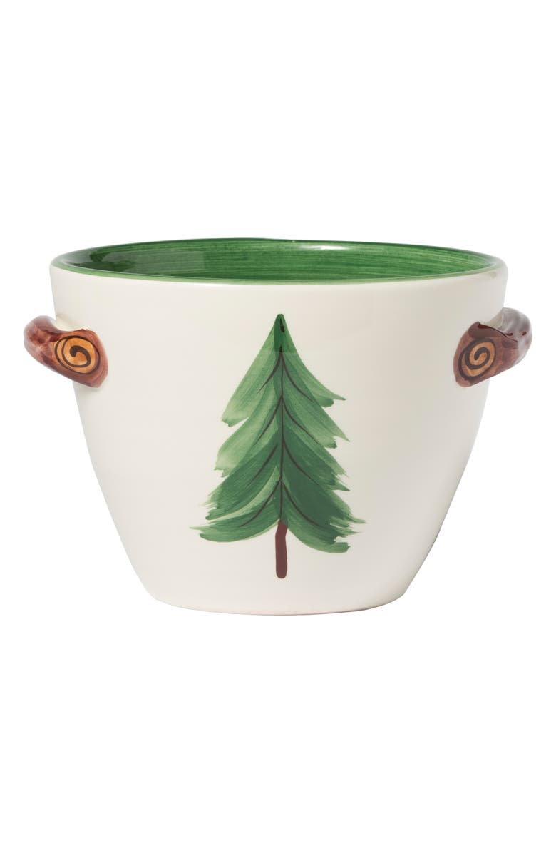 VIETRI Old St. Nick Handled Deep Serving Bowl, Alternate, color, 