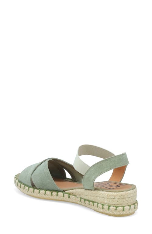 Miz Mooz Vena Espadrille Wedge In Sage