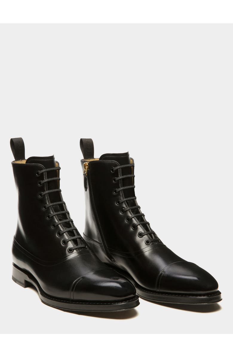 Bally Scribe Booties In Calf Leather, Alternate, color, Black
