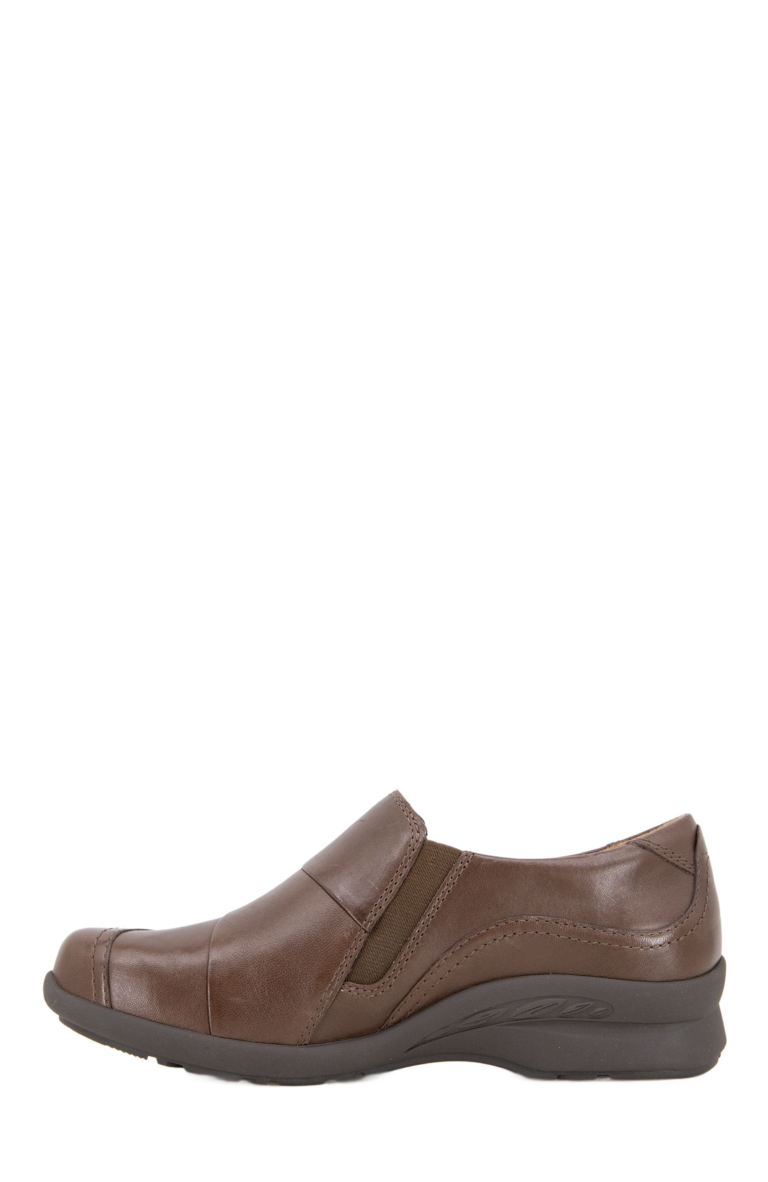 Thea Casual Moc Shoe, Alternate, color, DARK BROWN