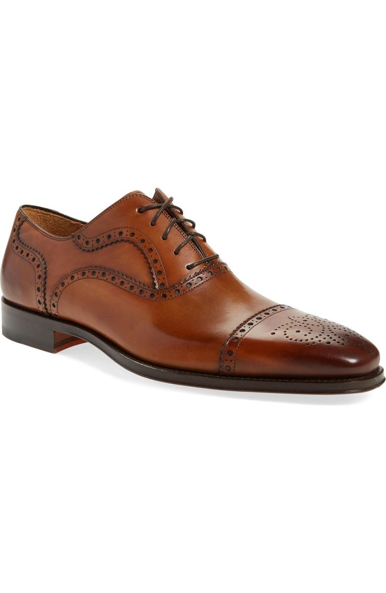 Magnanni 'Santiago' Cap Toe Oxford, Main, color,