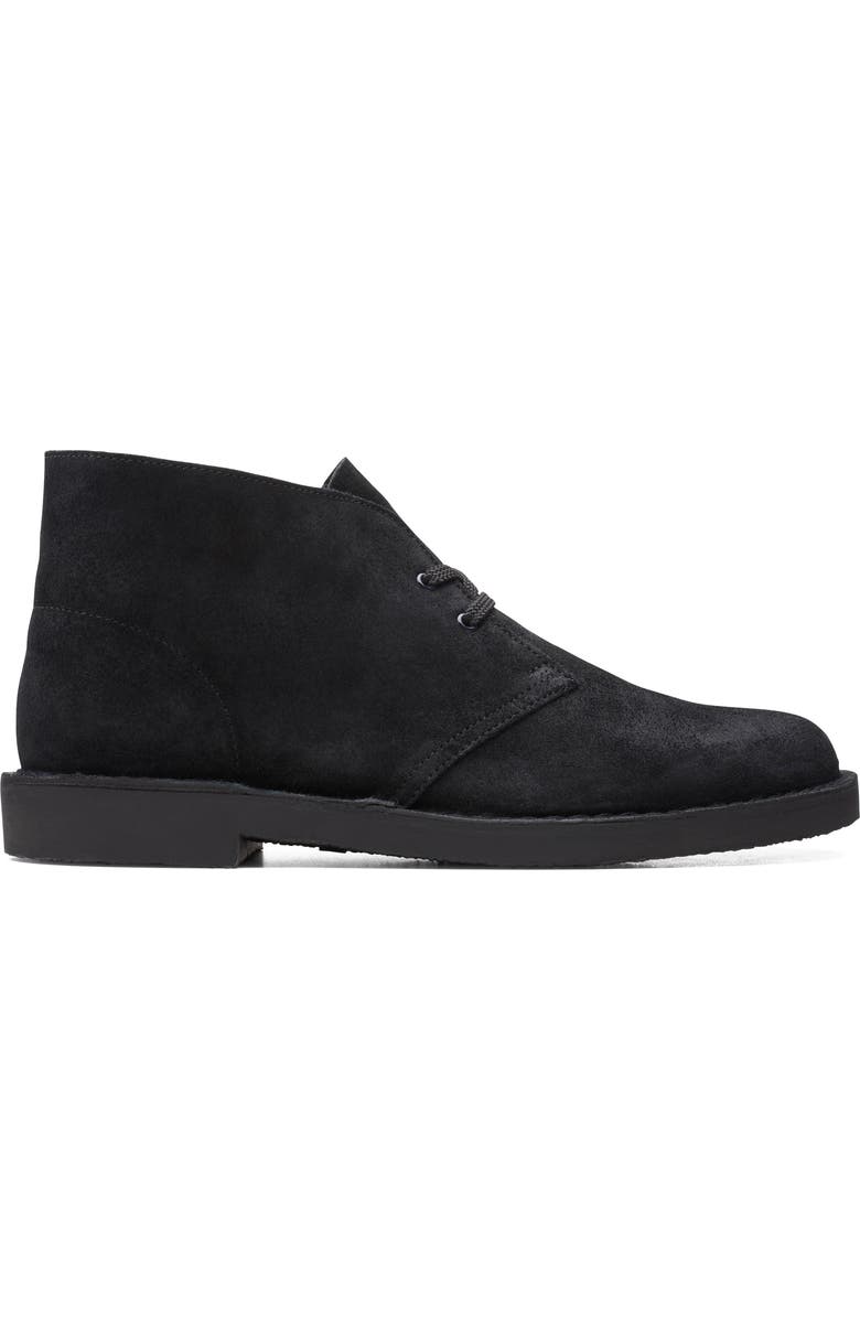 Clarks<sup>®</sup> Bushacre Suede Chukka Boot - Wide Width Available, Alternate, color,
