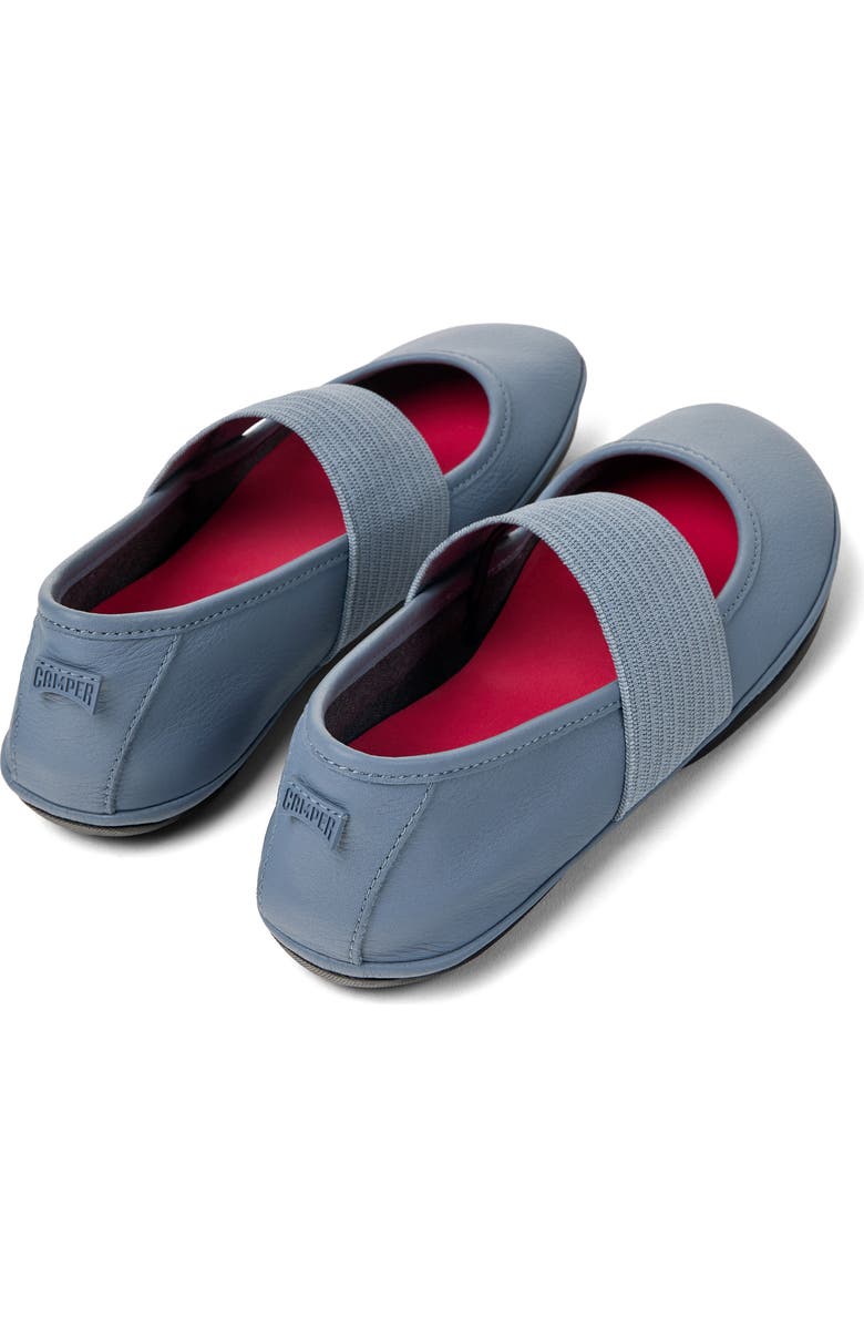 Camper Right Nina Ballet Flat, Alternate, color, Medium Gray