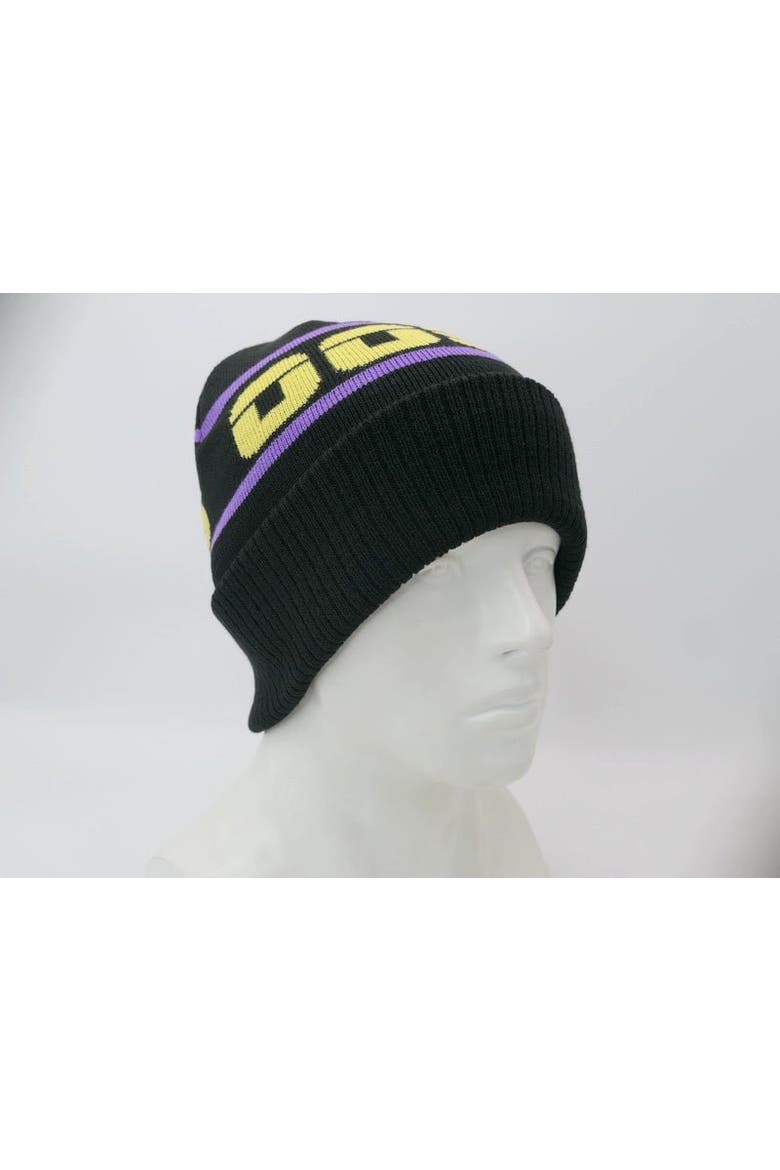 Après Beanie - Black, Purple, Yellow, Alternate, color, Black, Purple, Yellow
