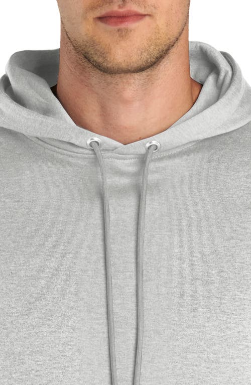 Bugatchi Comfort Stretch Cotton Hoodie In Gray