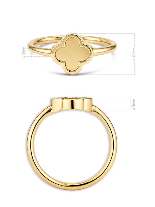 Devata Clover Ring In Gold