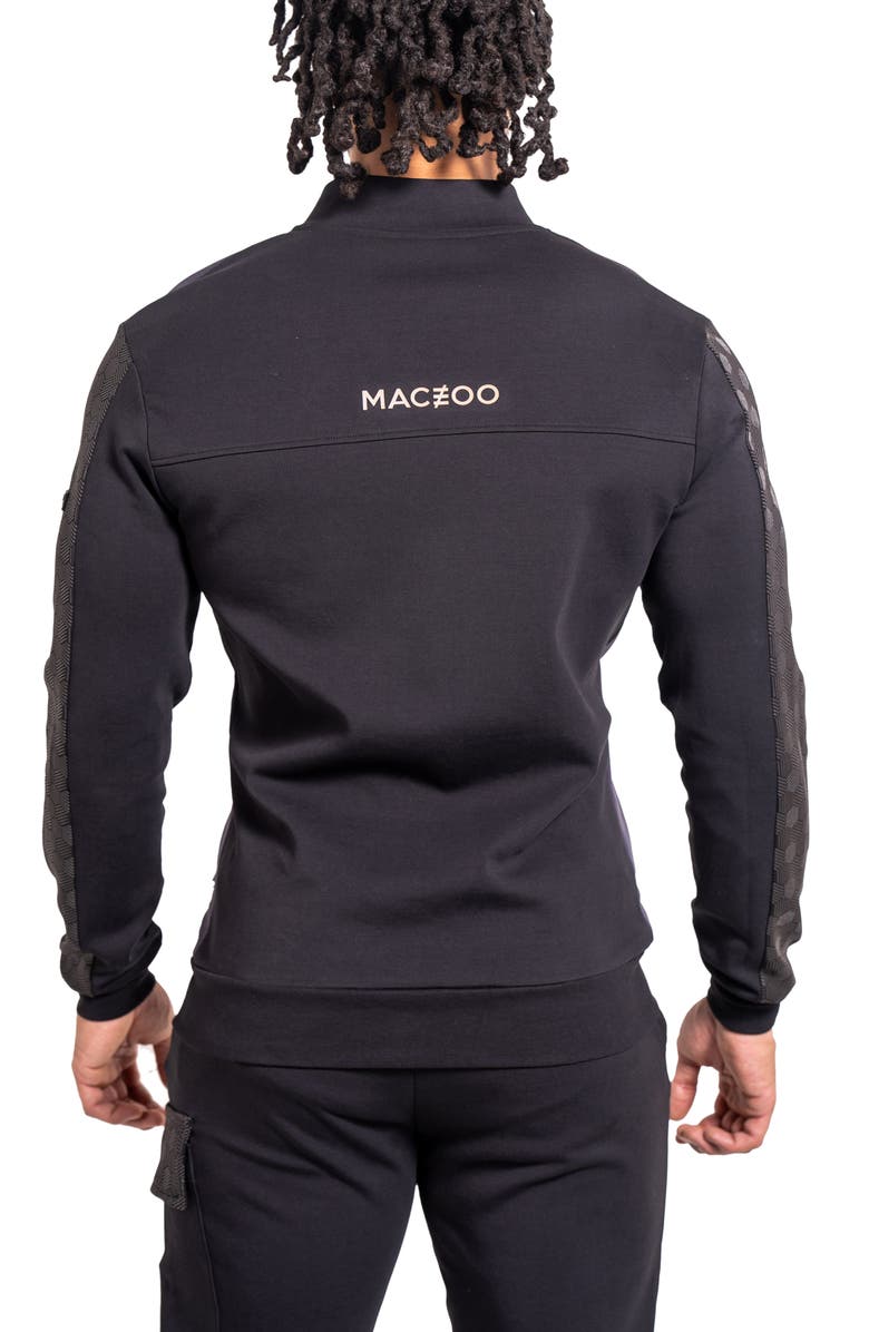Maceoo Colorblock Zip-Up Jacket, Alternate, color, Grey