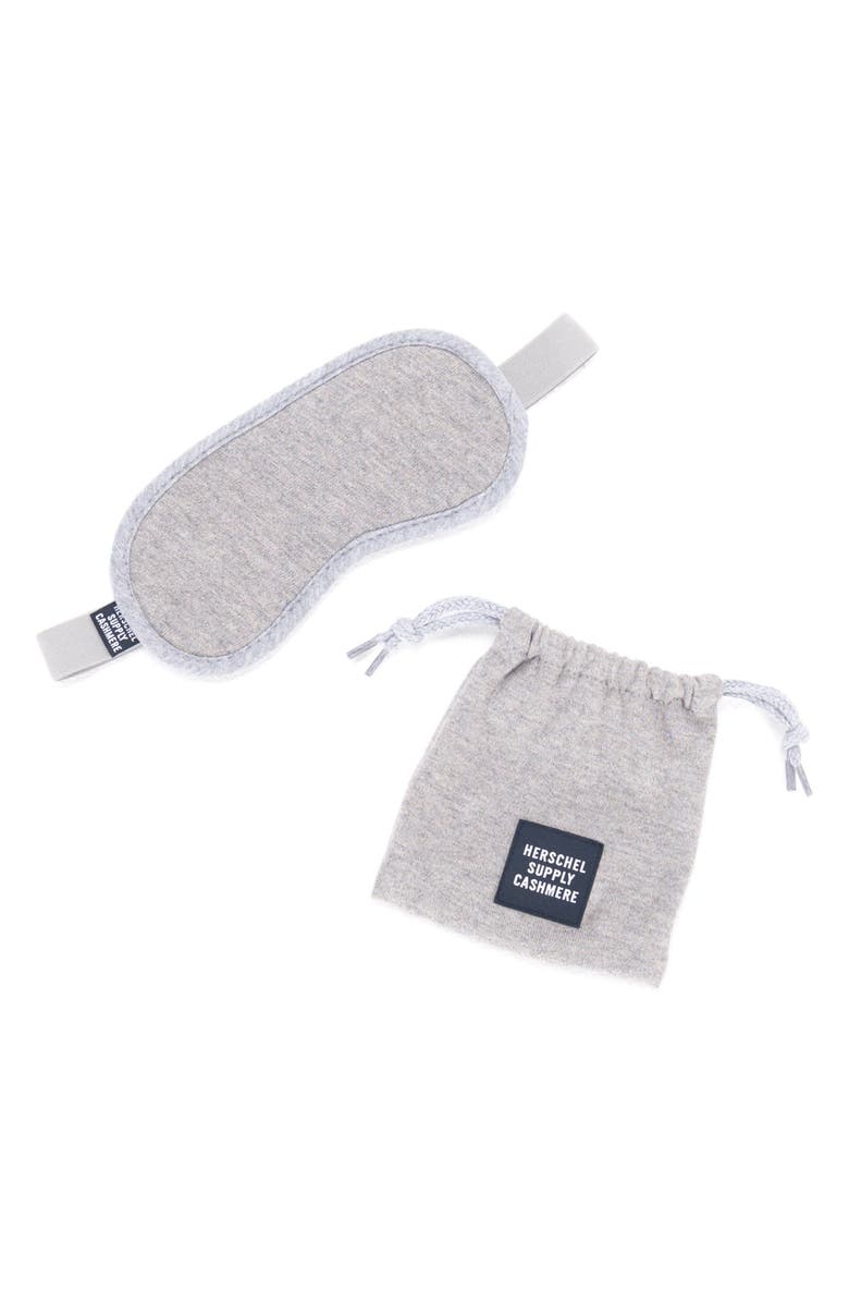 Herschel Supply Co. Cashmere Eye Mask, Main, color,