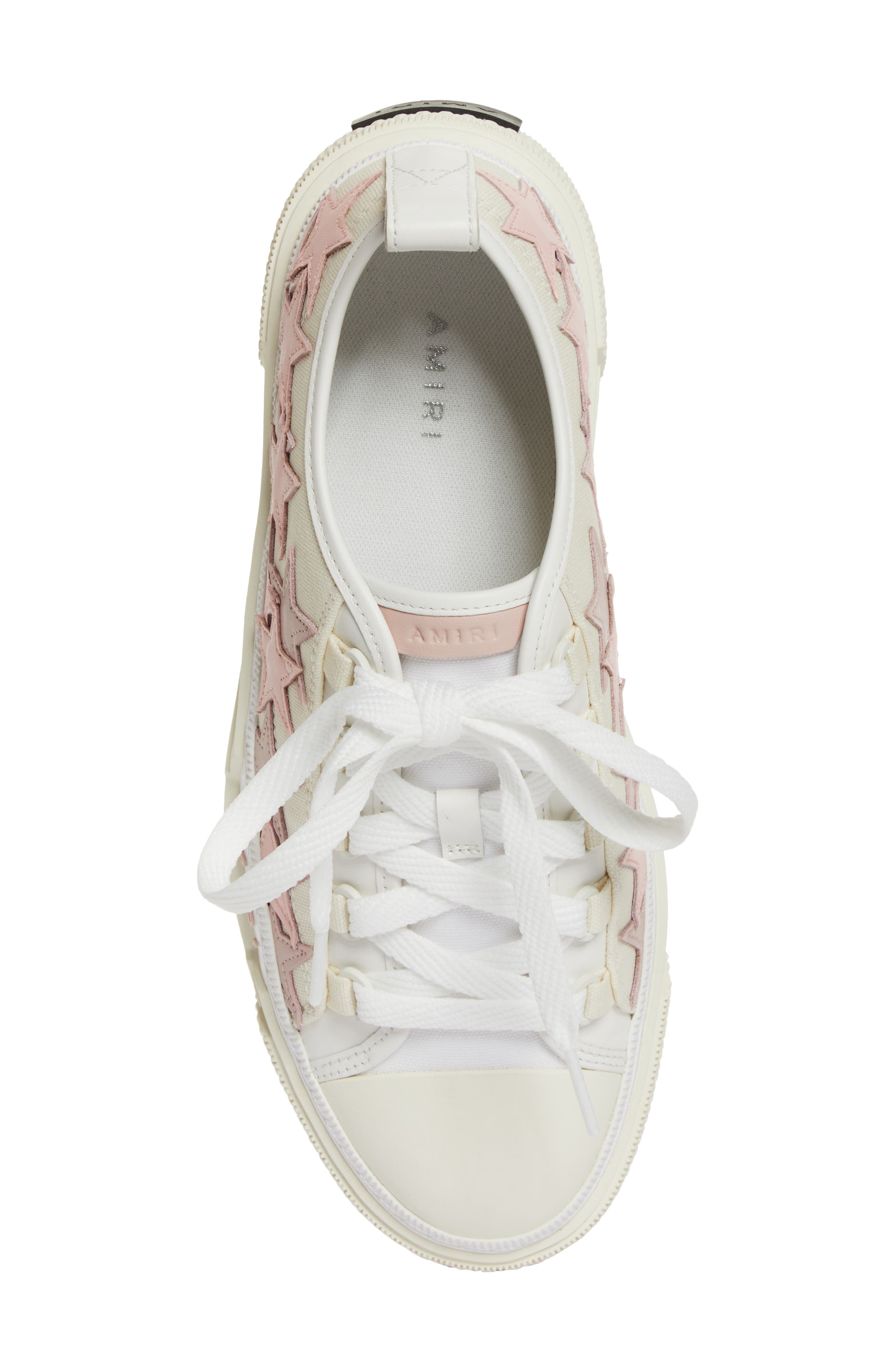 AMIRI Stars Court Low Top Sneaker, Alternate, color, Pink