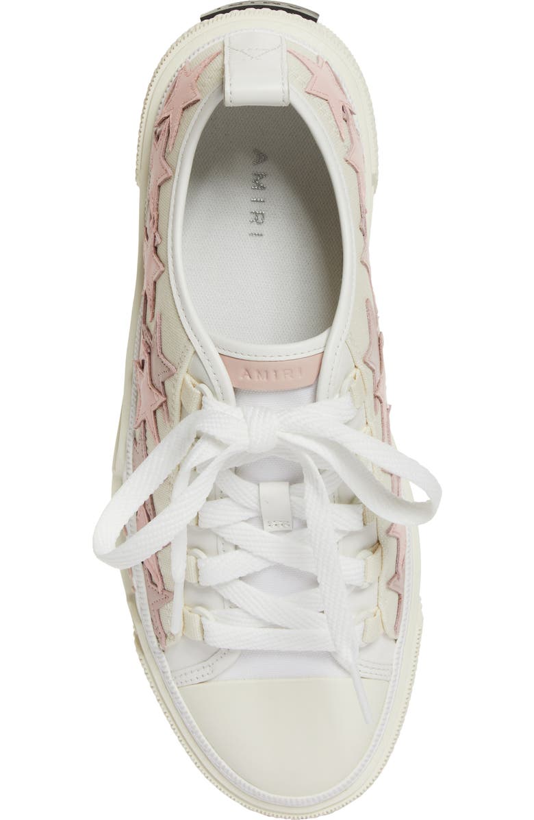 AMIRI Stars Court Low Top Sneaker, Alternate, color, Pink