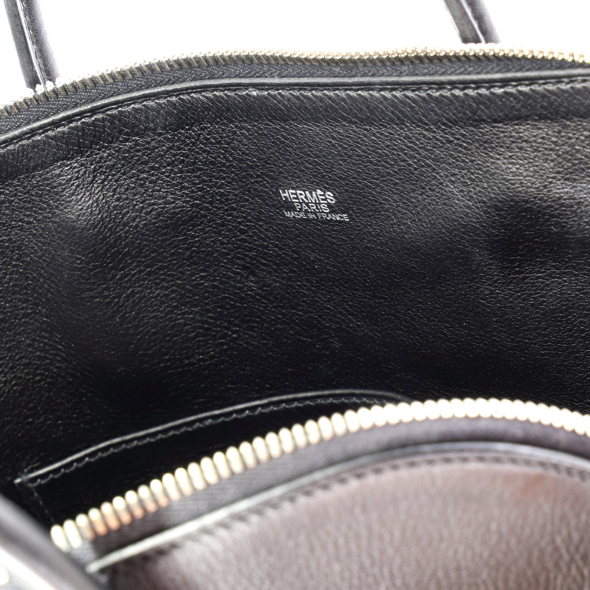 Pre-Owned Hermes Bolide 1923 Bag Swift 30, Alternate, color, Noir