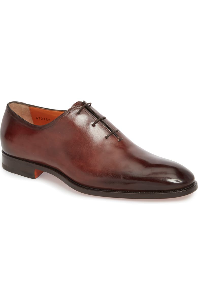 Santoni Whole Cut Shoe, Main, color,