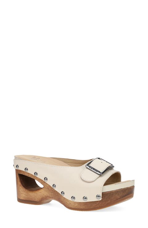Adeline Platform Wedge Slide Sandal (Women)