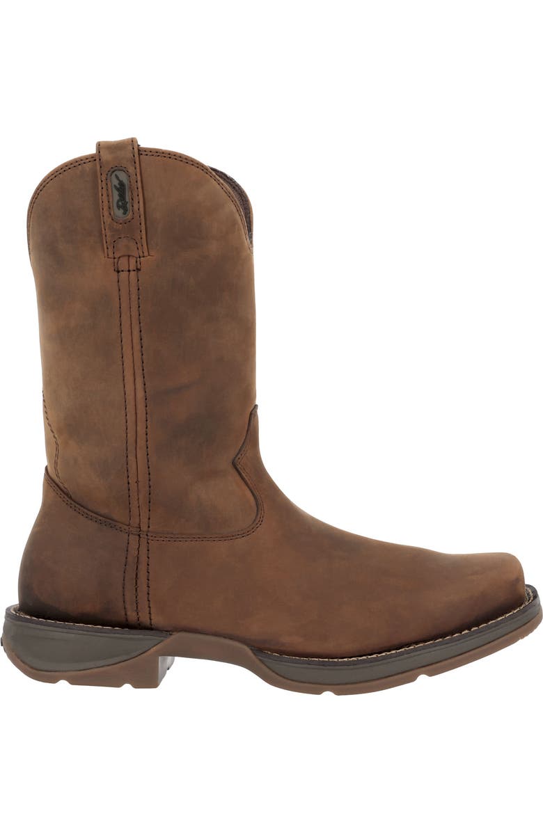 DURANGO Brown Pull On Western Boot, Main, color, Trail Brown