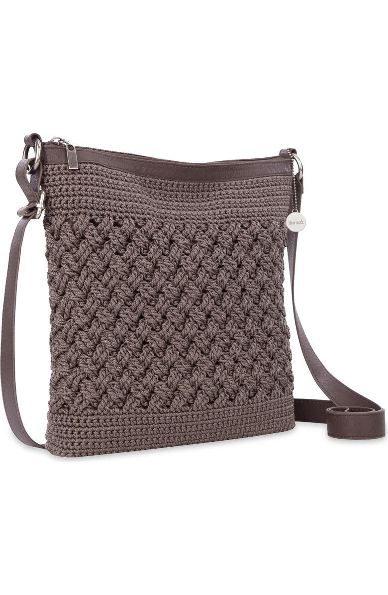 The Sak Lucia Crossbody Hand Crochet Bag, Alternate, color, Mushroom Cozy