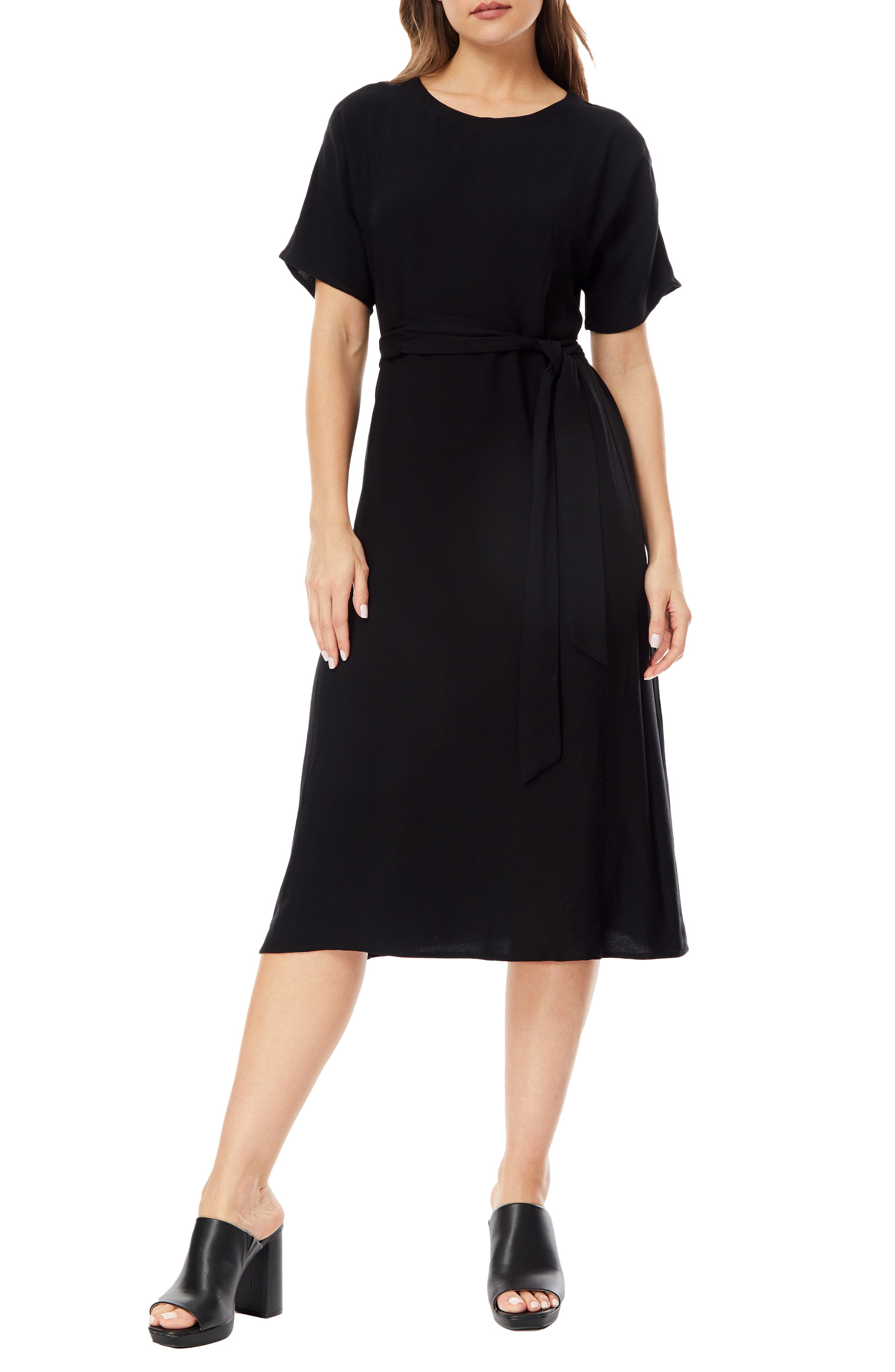 BY DESIGN Lucille Crepe Midi Dress