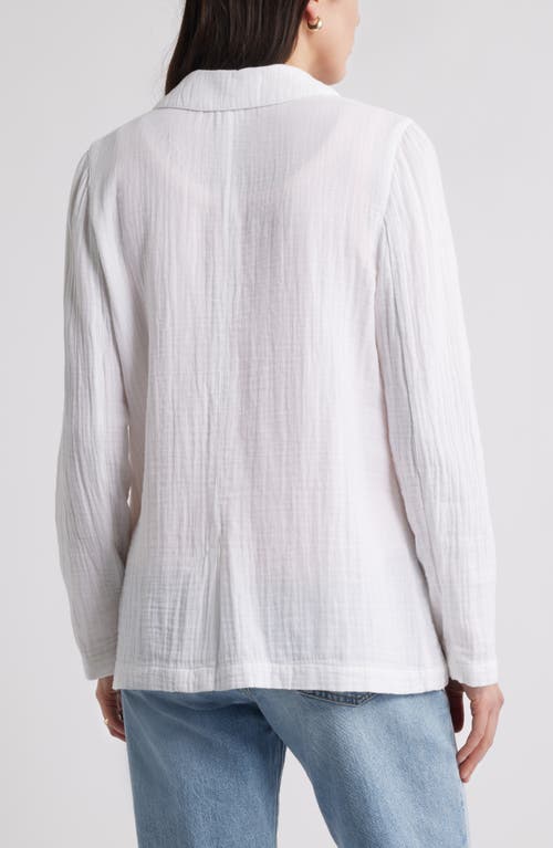 Caslonr Caslon(r) Cotton Gauze Blazer