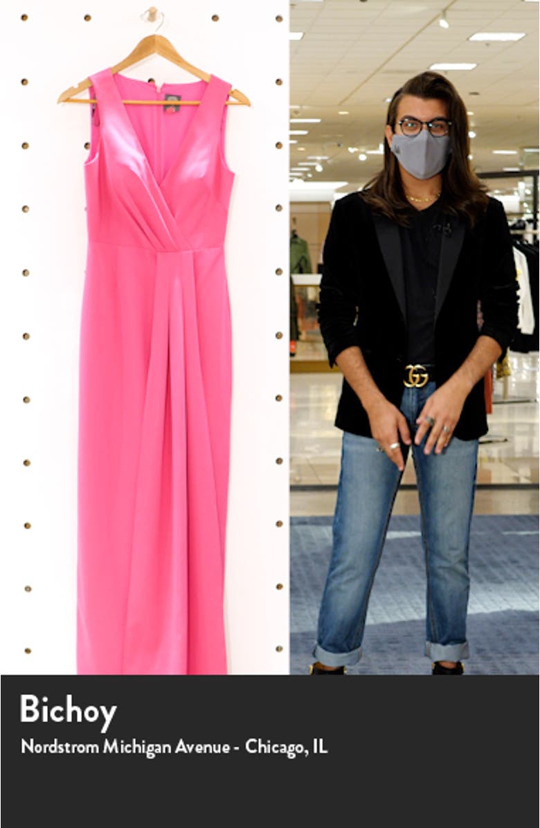 Sleeveless V-Neck Gown, sales video thumbnail