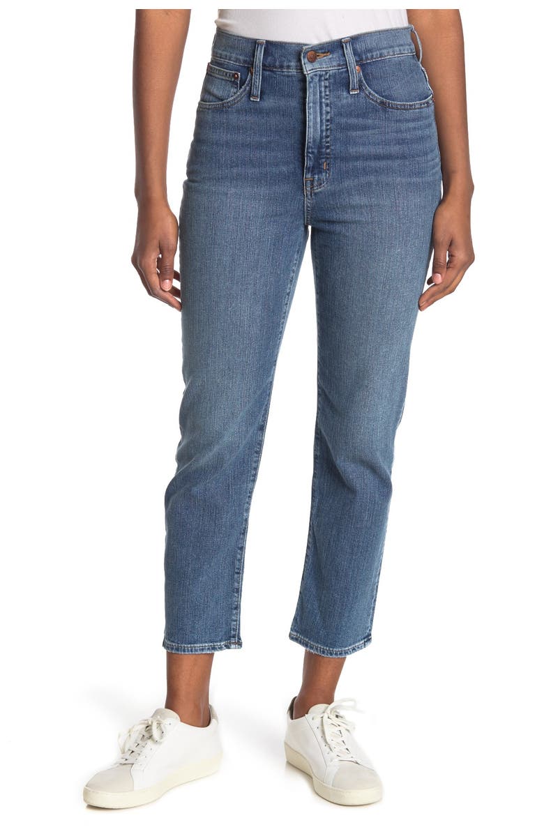 Madewell Classic Straight Leg Jeans, Main, color,