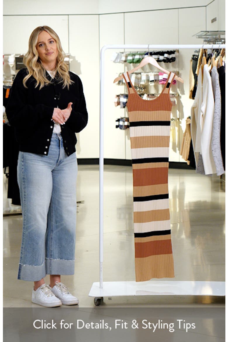 Sarah Stripe Knit Dress video
