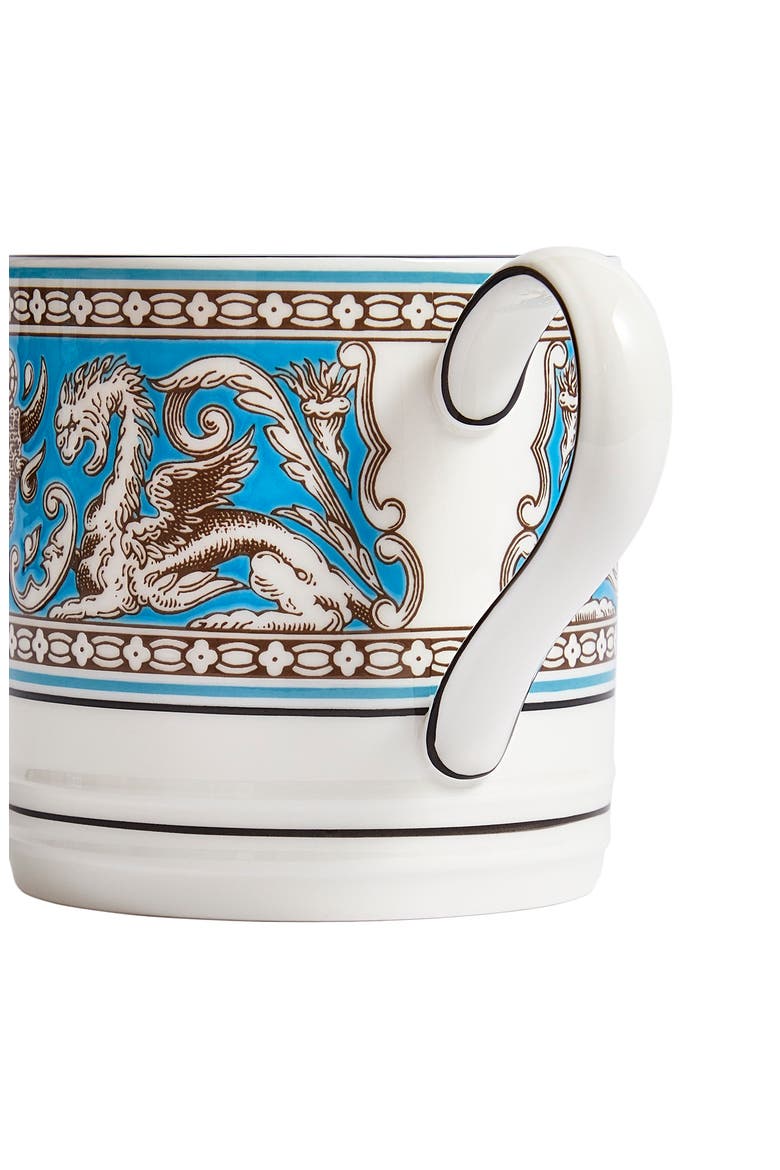 Florentine Bone China Mug, Alternate, color, BLUE