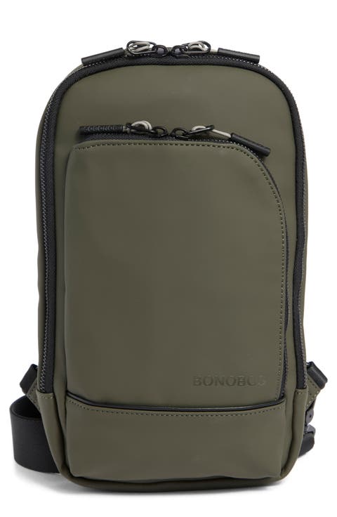 Rubberized Sling Backpack