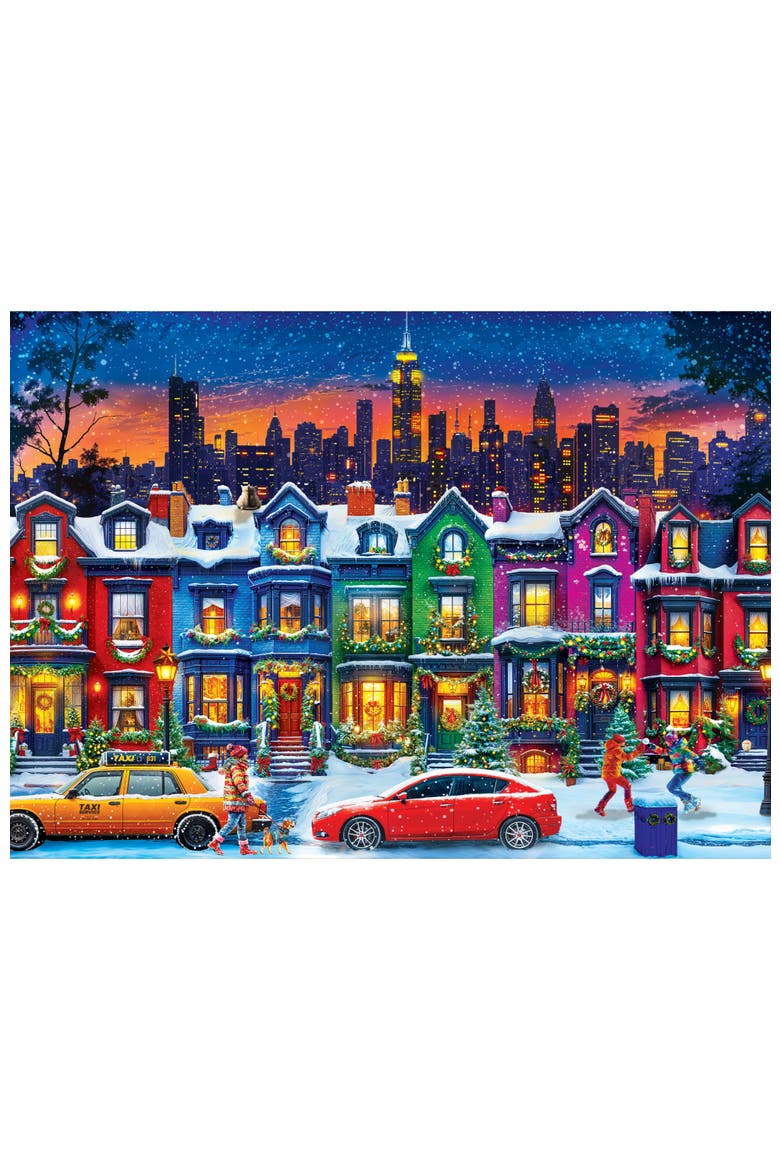 City Lights Shine Bright 1000pc Puzzle, Alternate, color, Multicolor