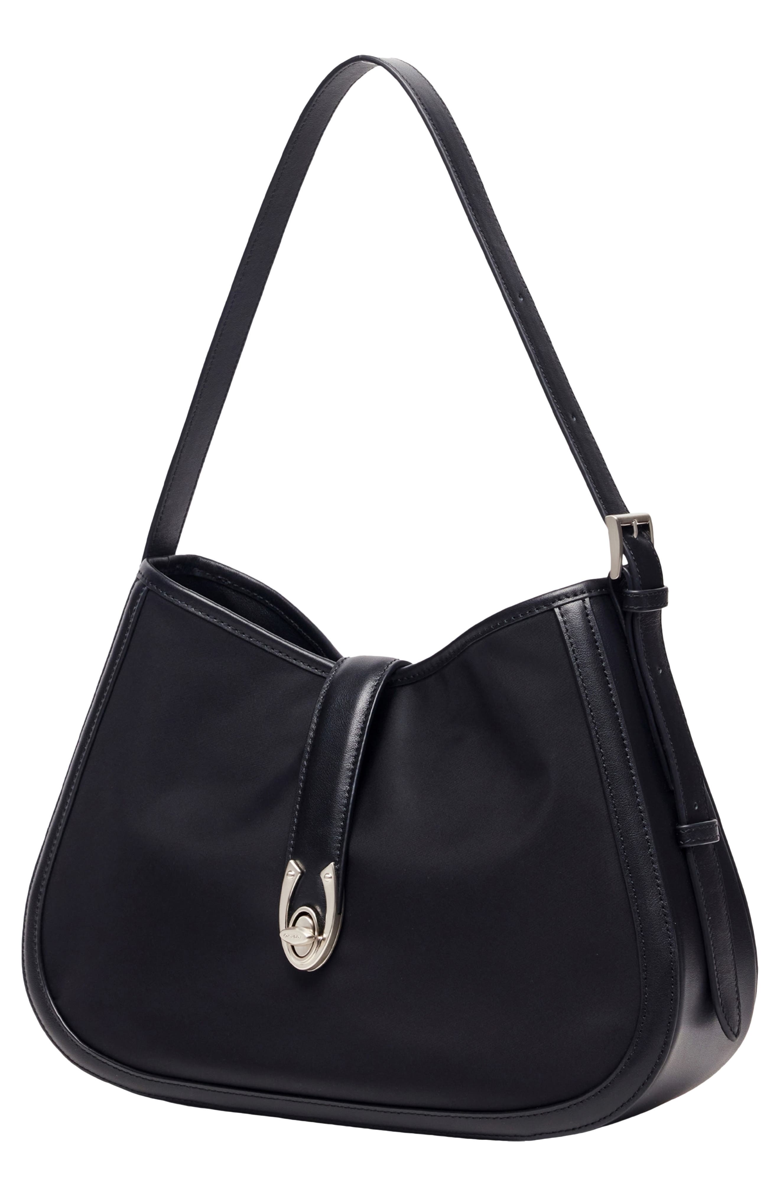 Oryany Dylan Nylon Shoulder Bag, Alternate, color, Black