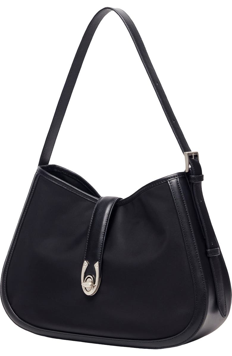 Oryany Dylan Nylon Shoulder Bag, Alternate, color, Black