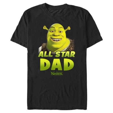 Men's Shrek All Star Dad  Graphic T-Shirt