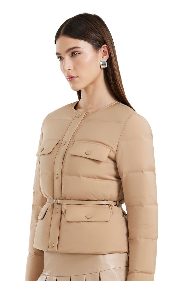 Rudsak FRANCESCA WOMEN'S QUILTED LIGHT DOWN JACKET, Alternate, color, Almond