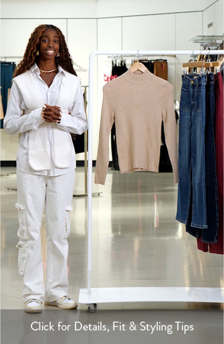 Rib Turtleneck Sweater, sales video thumbnail