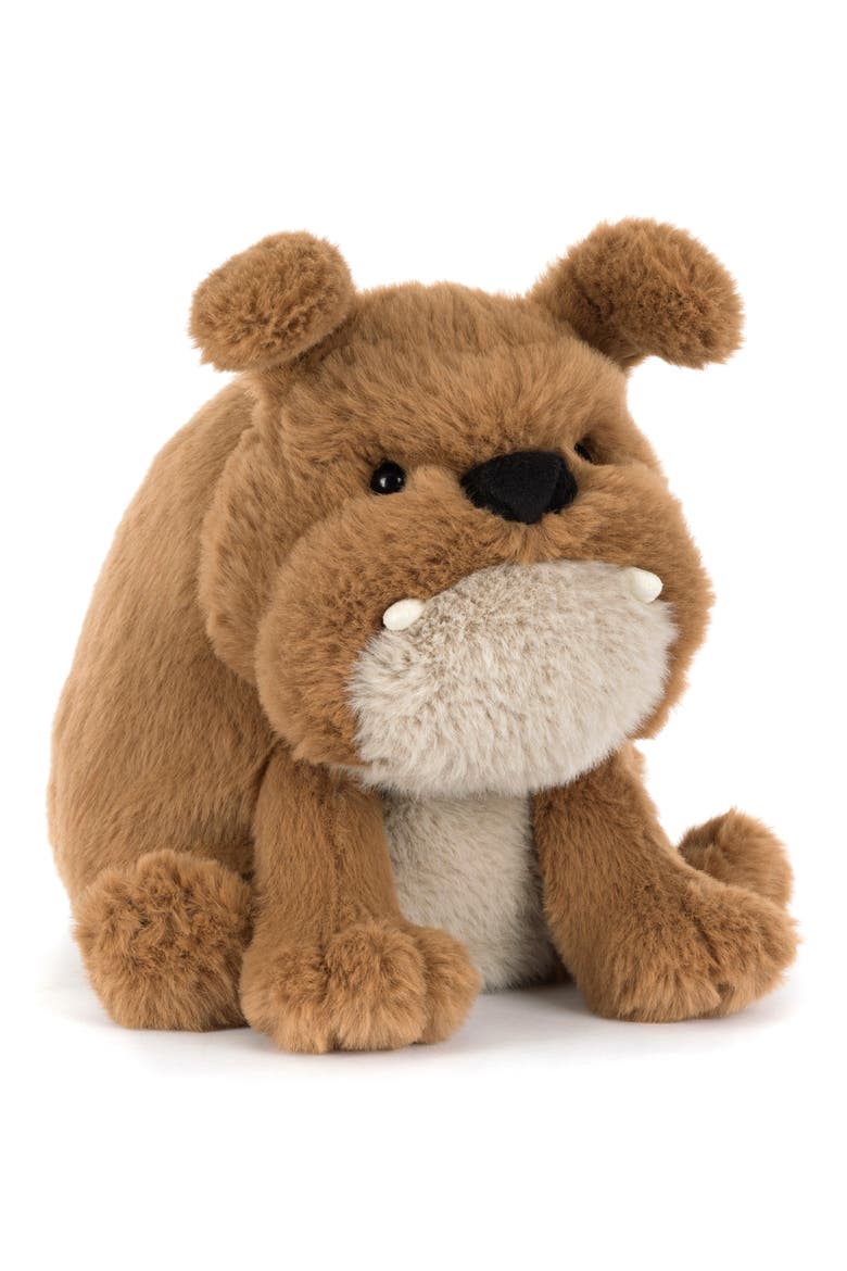 Derreck Dog Stuffed Animal, Main, color, BROWN