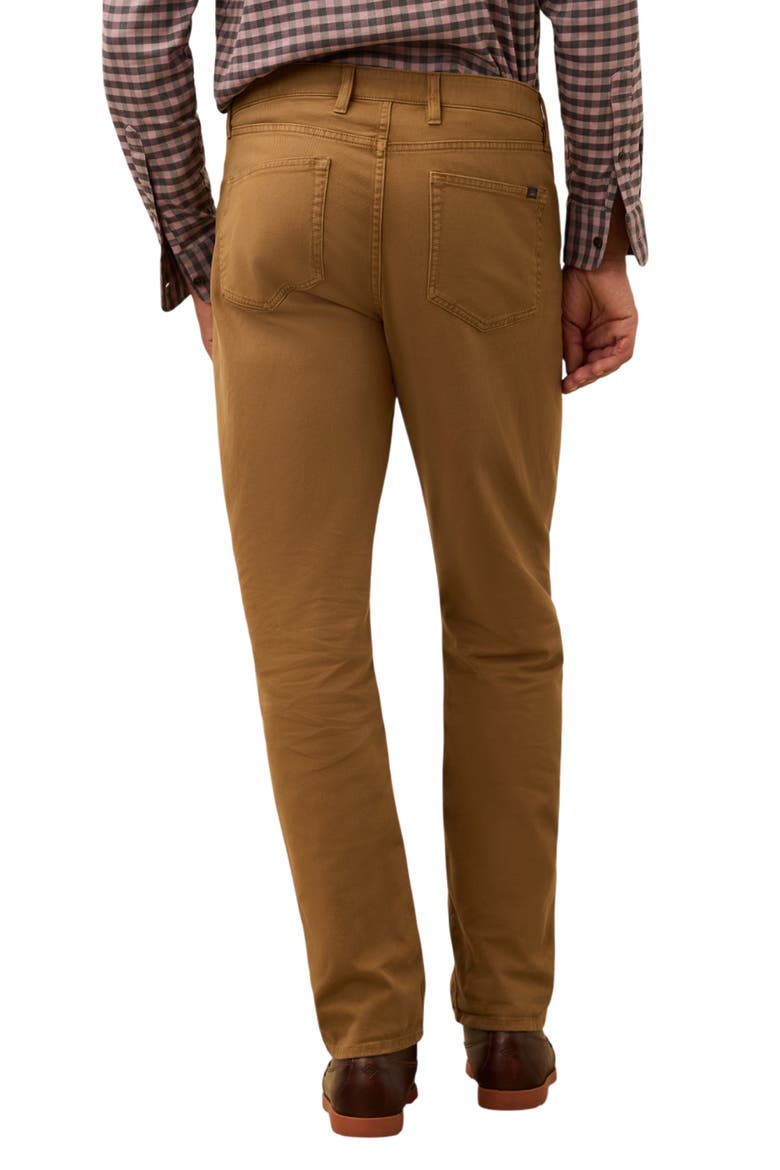 Reserve Classic Fit Stretch Cotton Twill 5-Pocket Pants, Alternate, color, KODIAK BROWN