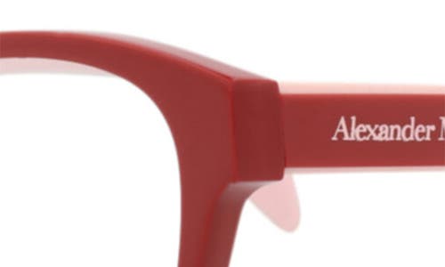 Alexander Mcqueen Mcqueen 52mm Square Optical Glasses
