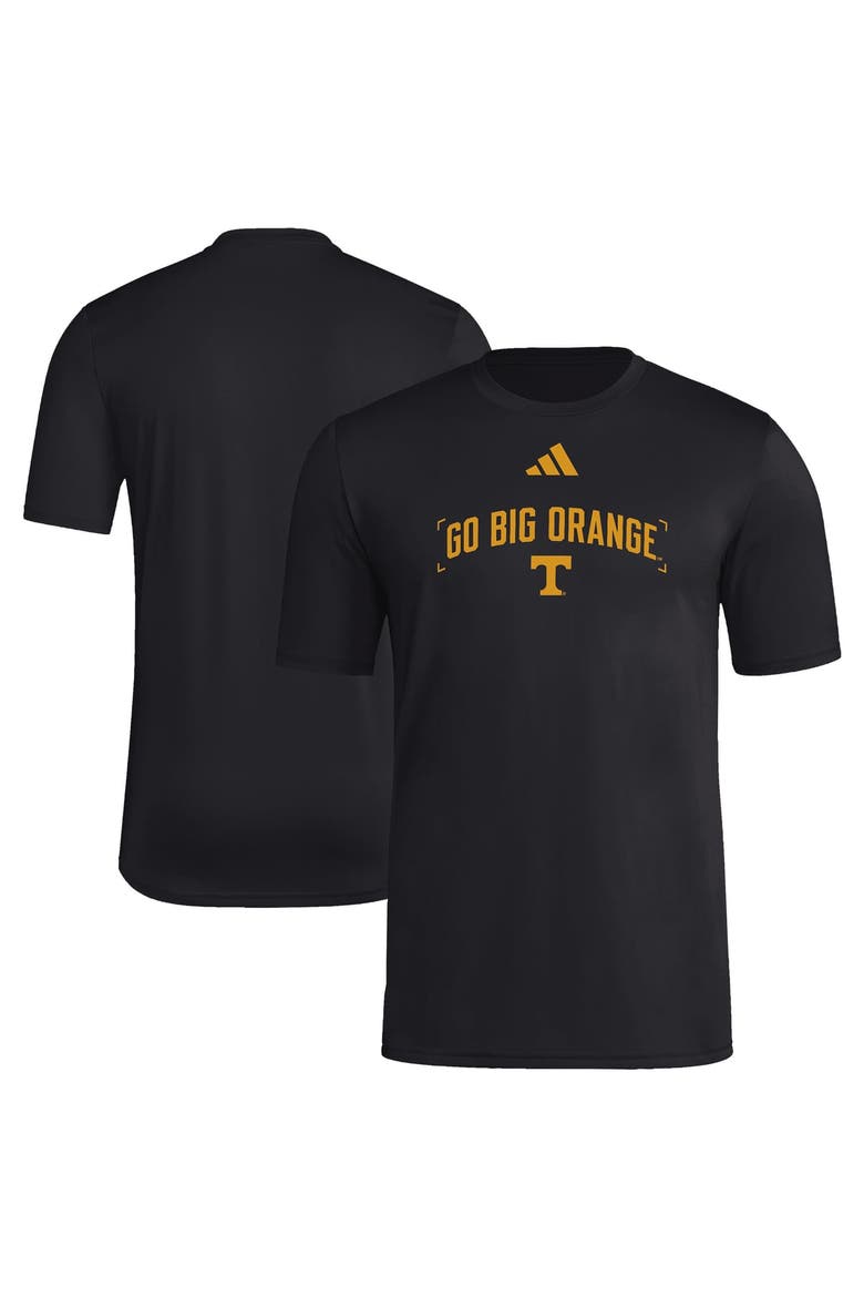 Men's adidas  Black Tennessee Volunteers Slogan Poly T-Shirt, Main, color, Black