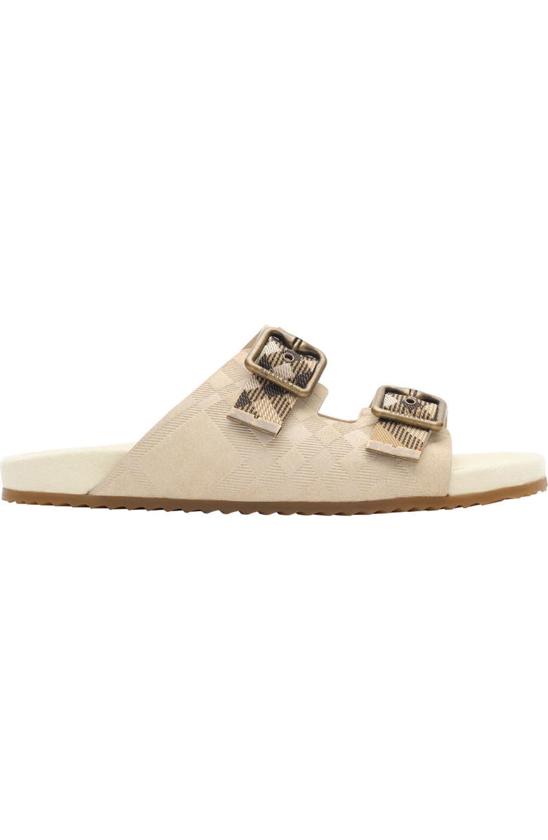 Burberry Urchin Slide Sandal, Main, color, Beige