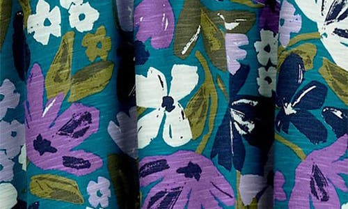 Seasalt Cornwall Chateaux Floral Organic Cotton Maxi Dress