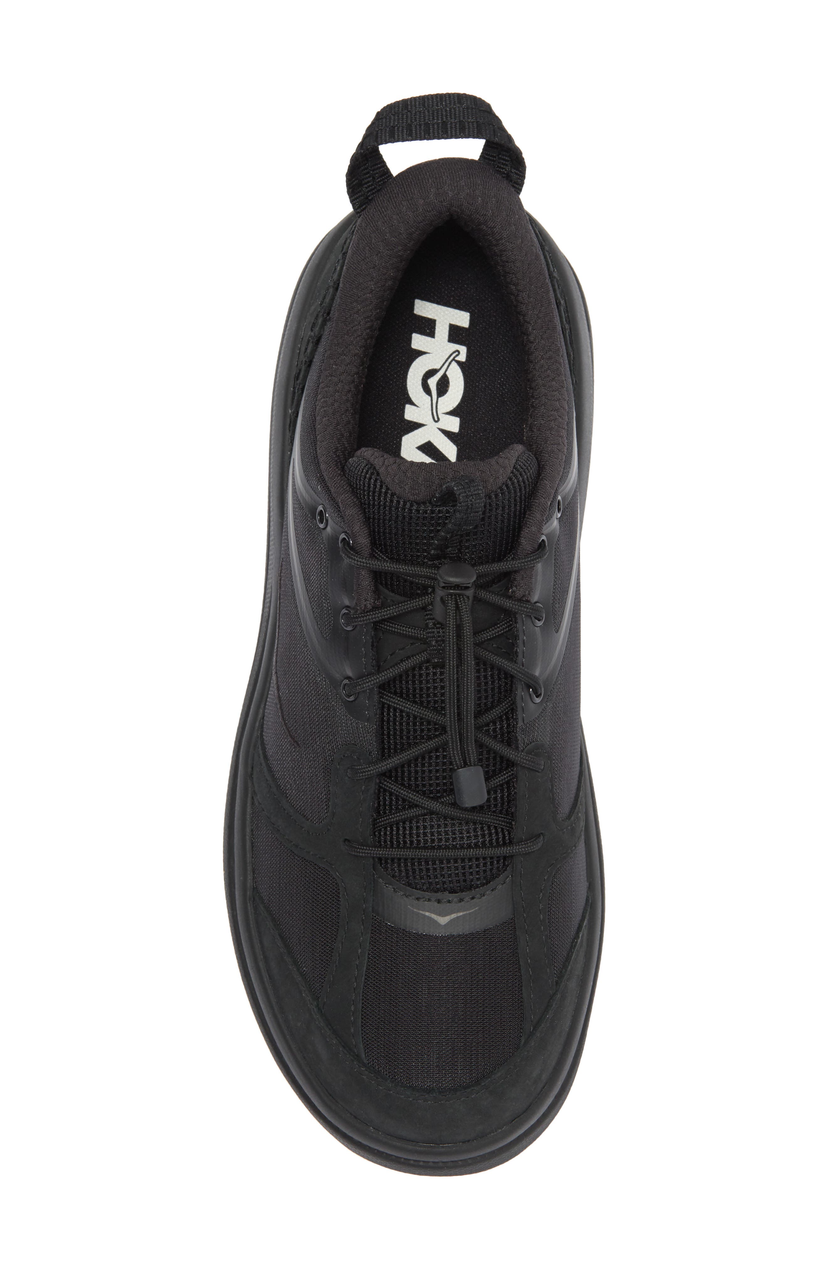 HOKA Bondi B3LS Sneaker, Alternate, color, Black / Carbon Black