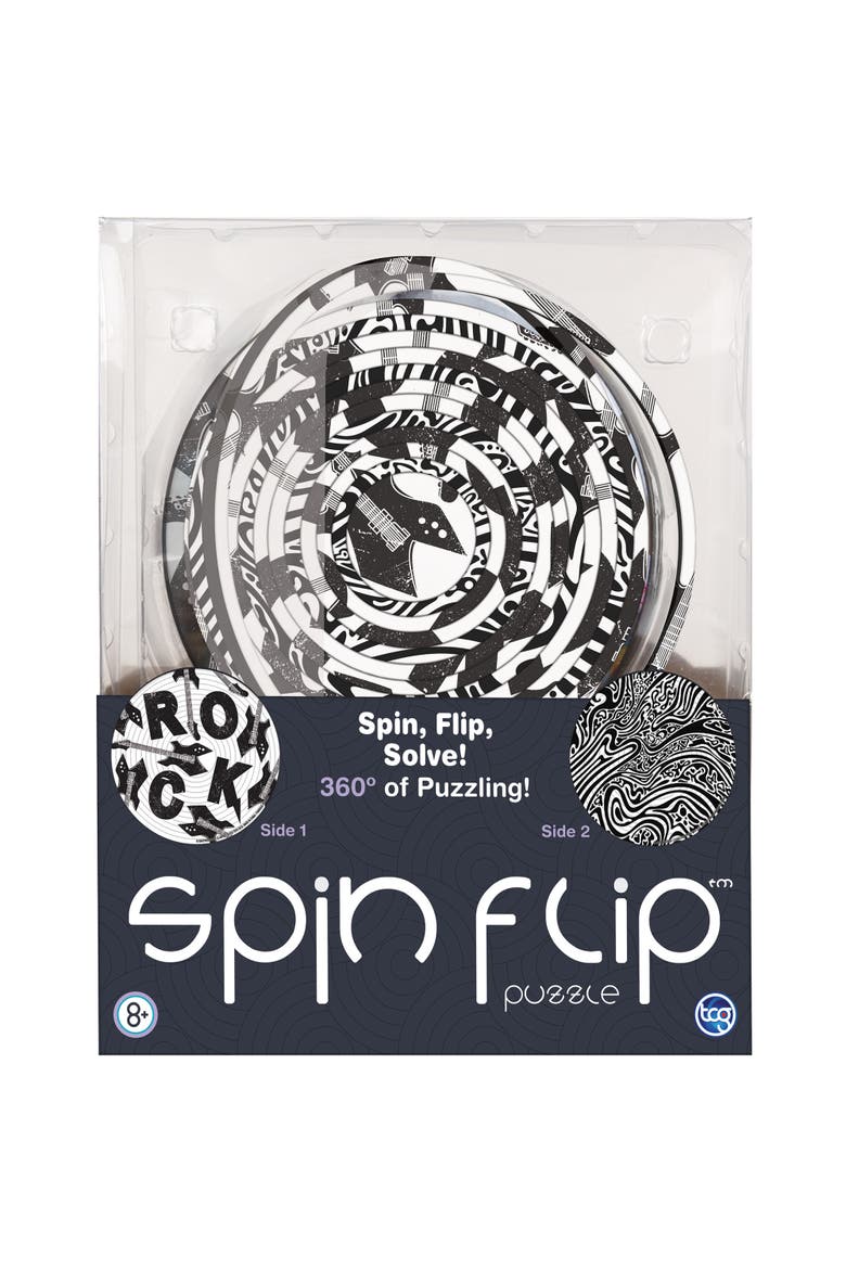 Puzzle Hypnotic 2L 14 Rings 2In1 Doublesided Puzzle, Alternate, color, Multicolored
