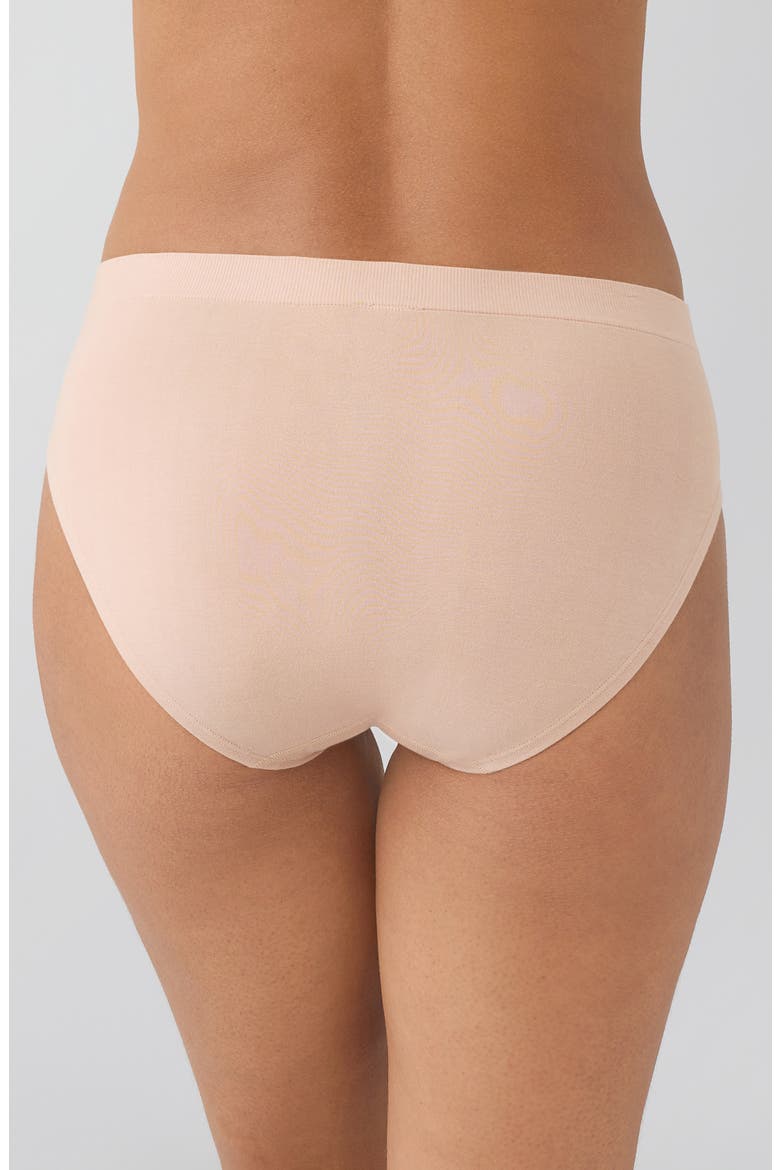 B-Smooth® Natural High Cut Briefs, Alternate, color, ROEBUCK