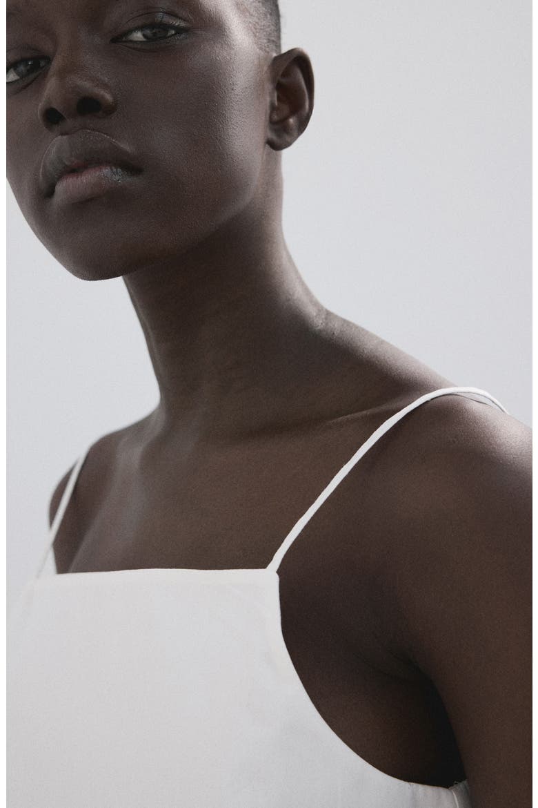 Cotton Crop Camisole, Alternate, color, WHITE