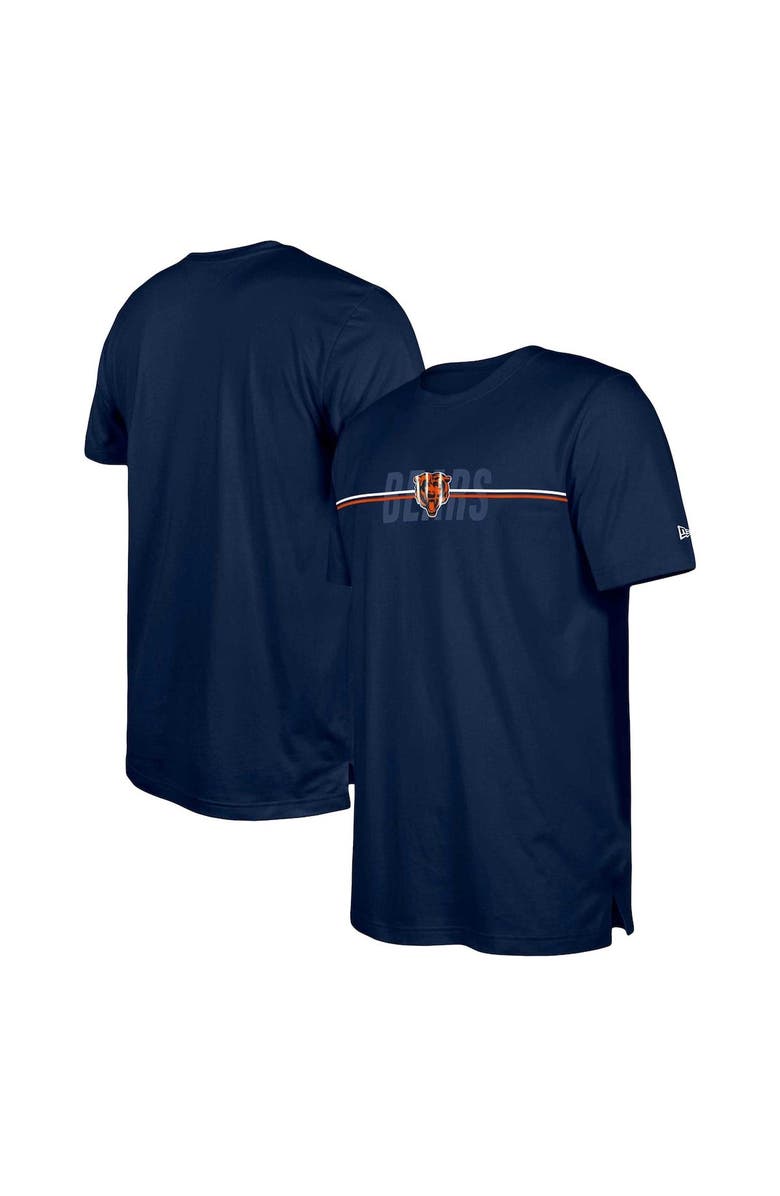 New Era Men's New Era  Navy Chicago Bears 2023 NFL Training Camp T-Shirt, Main, color, 