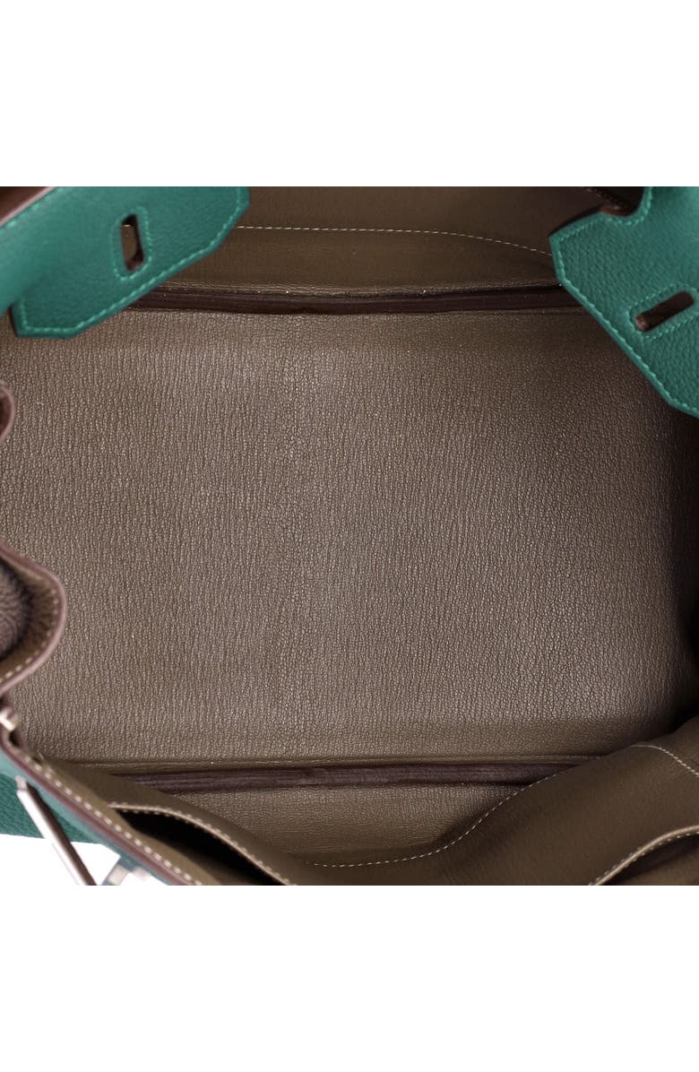 Pre-Owned Hermes Birkin Handbag Bicolor Togo with Brushed Palladium Hardware 30, Alternate, color,