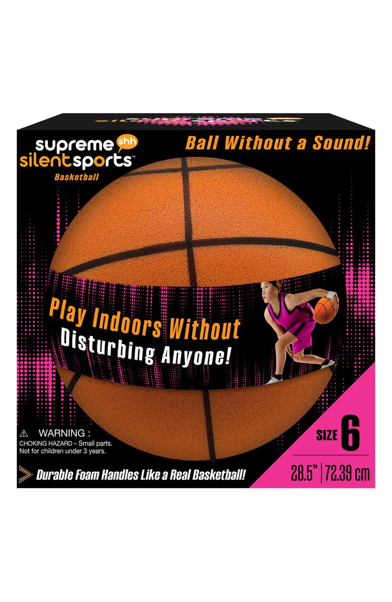 SNUGGIE 7" Silent Basketball, Main, color, Size 6