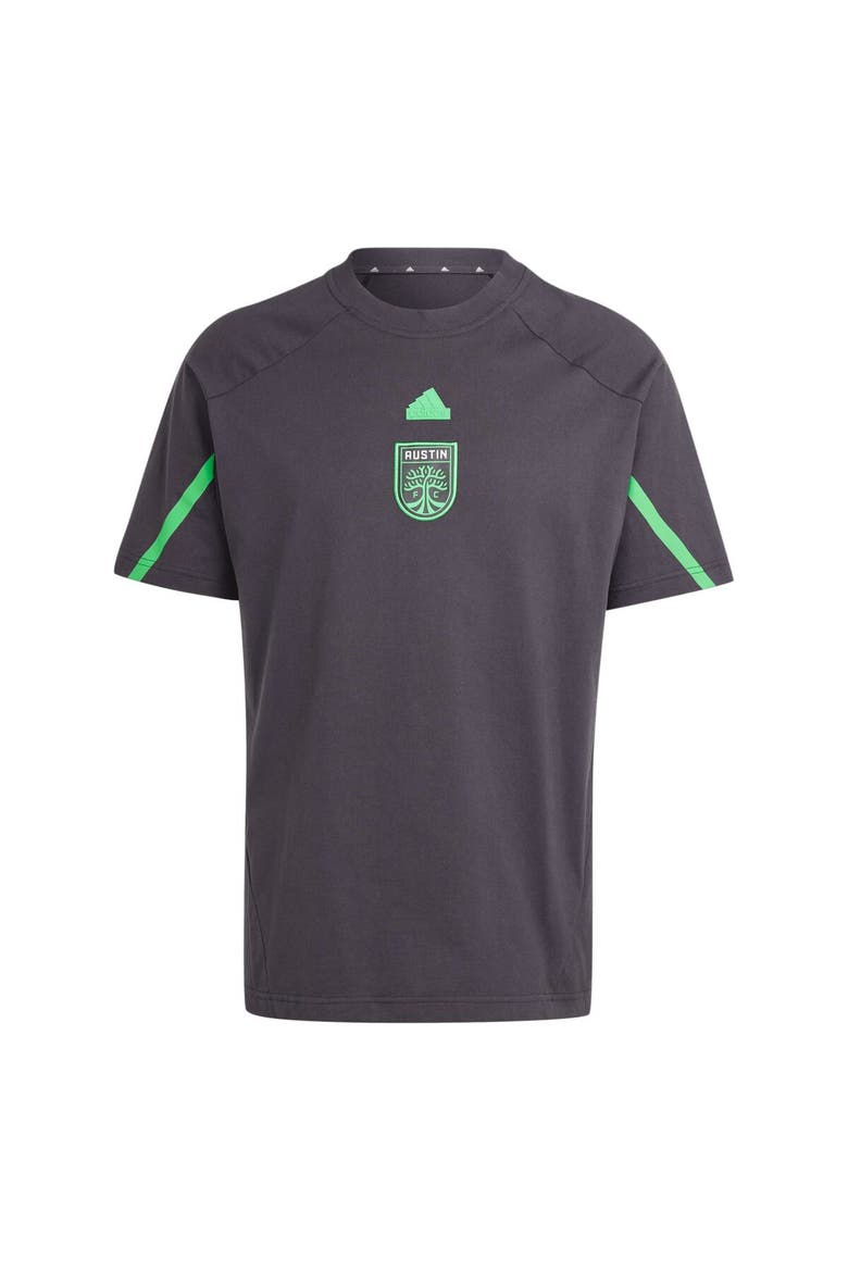 Men's adidas Black Austin FC 2024 Travel Raglan T-Shirt, Alternate, color, Black