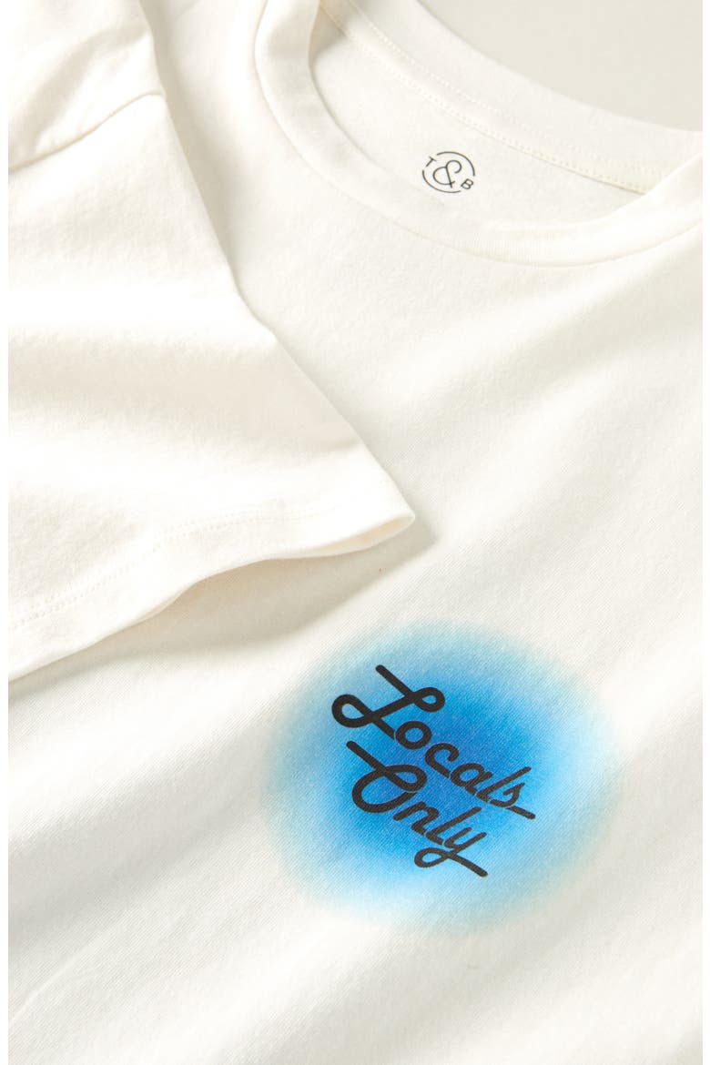 Kids' Graphic T-Shirt, Alternate, color, IVORY EGRET LOCALS ONLY