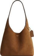 COACH Brooklyn 28 Suede Shoulder Bag