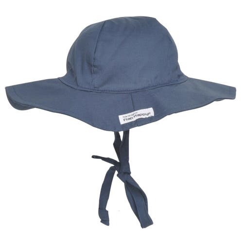 Flap Happy Baby/toddler Upf 50+ Uv Blocking Wide Brim Floppy Sun Hat In Blue