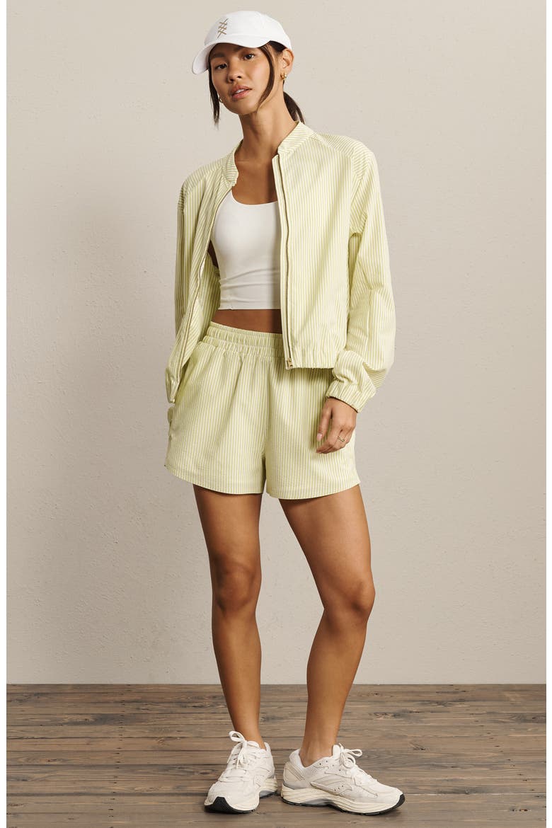 Saltair Seersucker Jacket, Alternate, color, CITRON SEERSUCKER